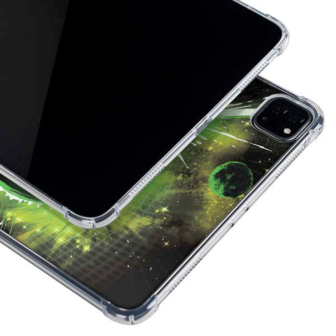 DC Comics Green Lantern Cosmic Action Pose iPad Pro 12.9in (2020) Clear Case